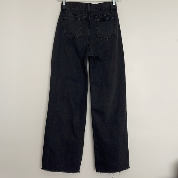 Shein Ripped Distress Wide Leg Jeans Size 4 - Picture 5 of 15